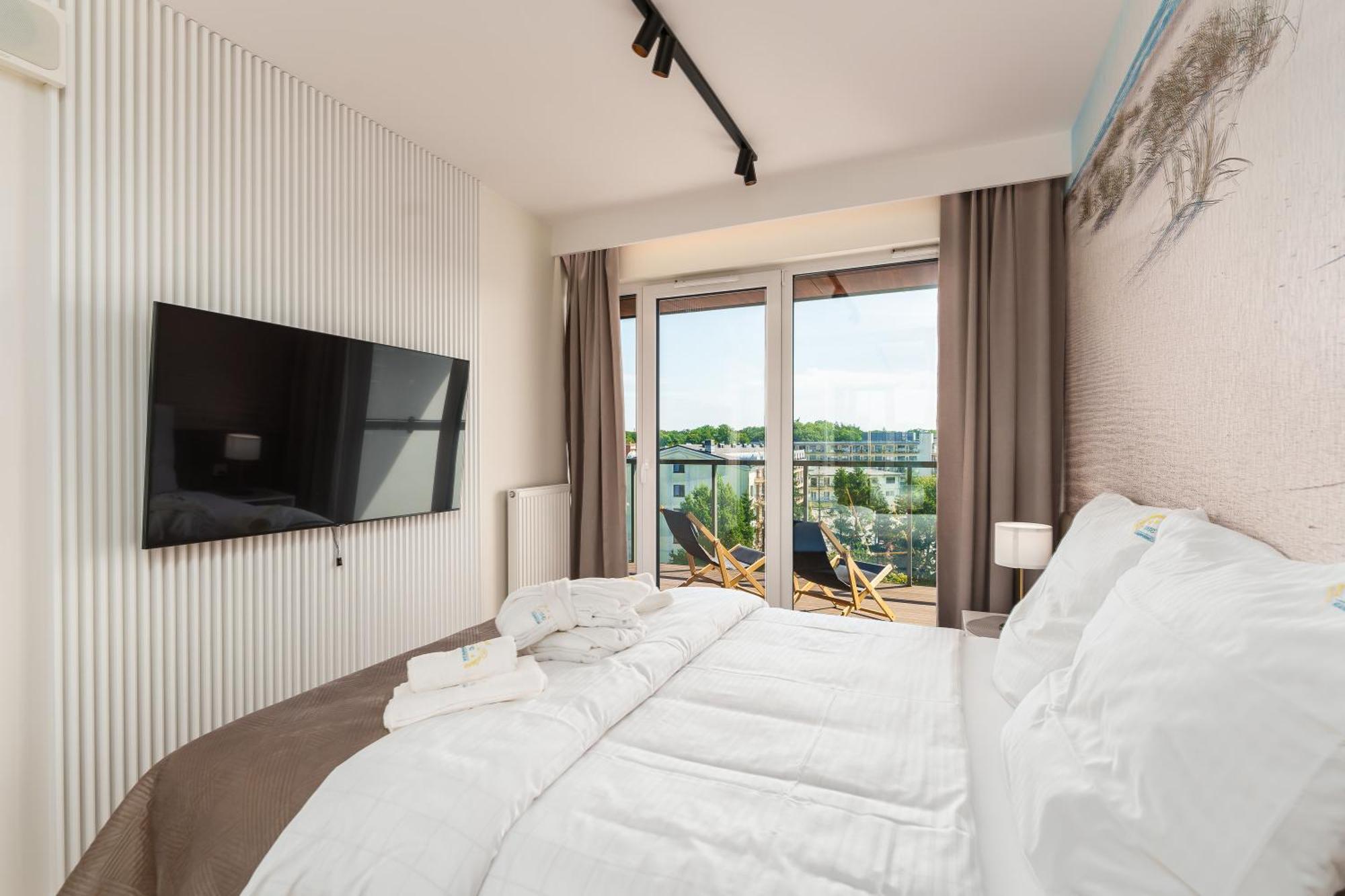 Apartament Delux Kasprowicza 20C Prywatny Parking Basen Sauna Oraz Silownia W Cenie Kolobrzeg Dış mekan fotoğraf