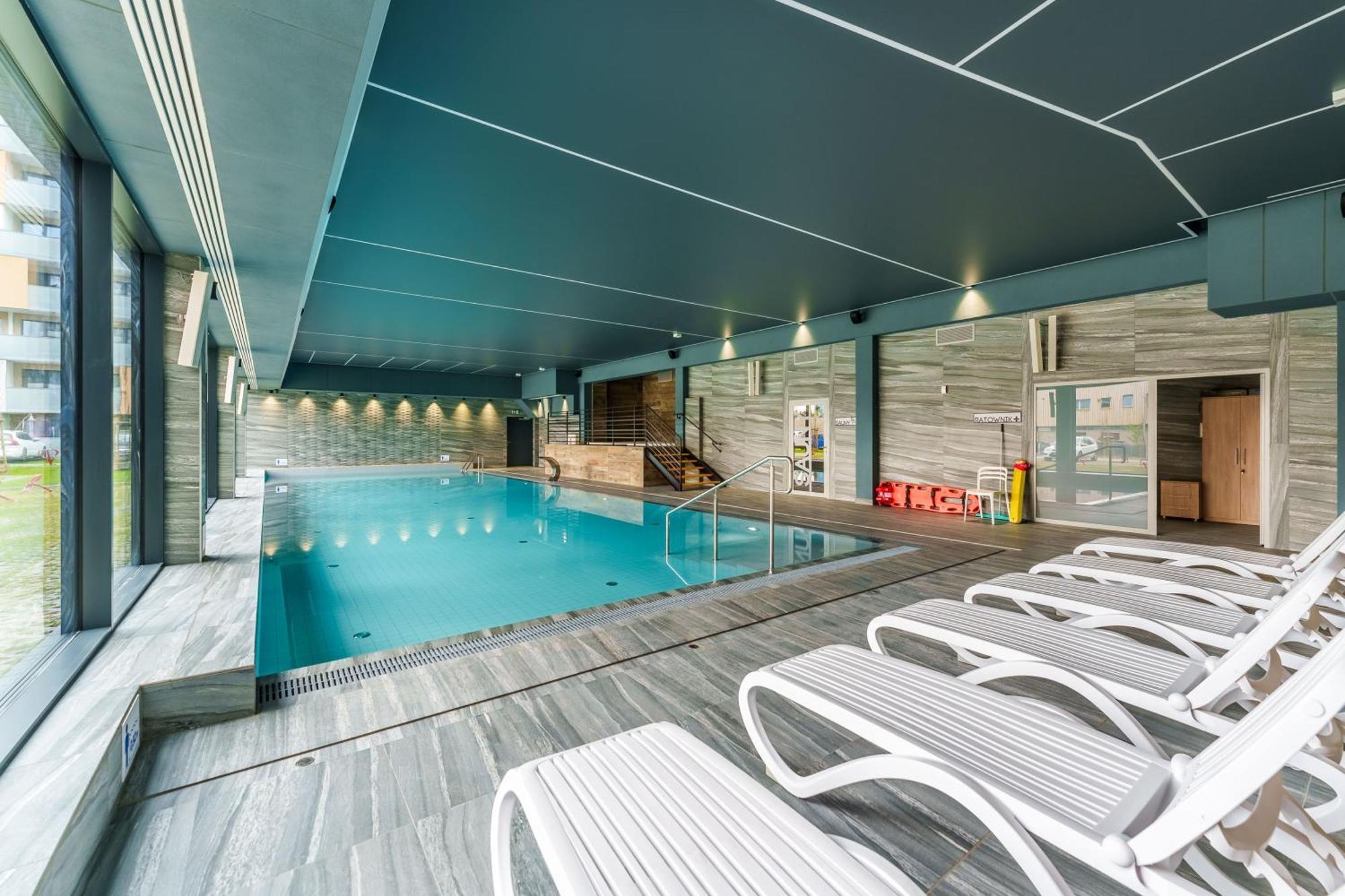 Apartament Delux Kasprowicza 20C Prywatny Parking Basen Sauna Oraz Silownia W Cenie Kolobrzeg Dış mekan fotoğraf